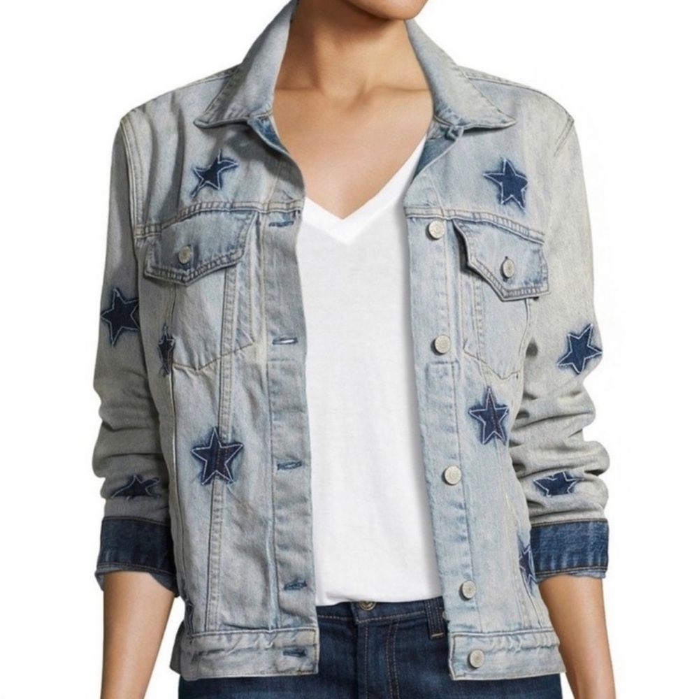 Rails | Knox Star-Print Denim Jacket - image 2